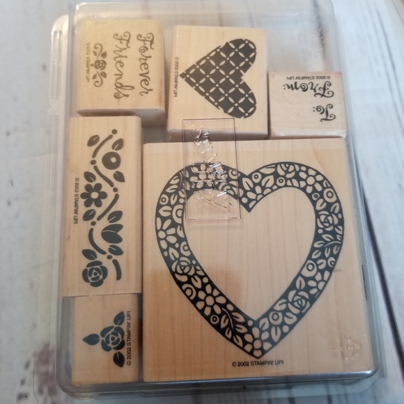 Huge Lot of 70 rubber stamps Stampin up! Vintage sets craft card scrapbooking - Picture 12 of 14